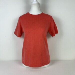 Charter Club Women's Orange and Red T-shirt